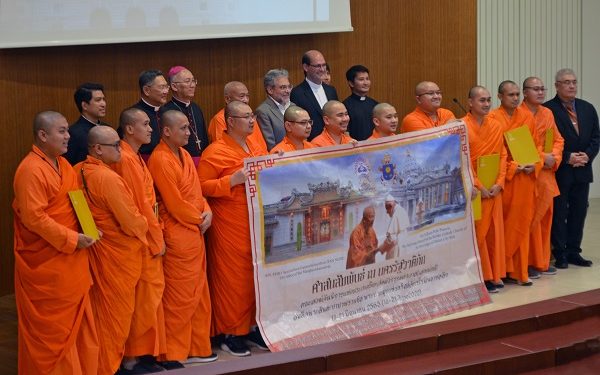 A delegation of Thai monks (Mahayana Buddhists) to the Vatican, June 16, 2022. Photo: Paolo Pegoraro